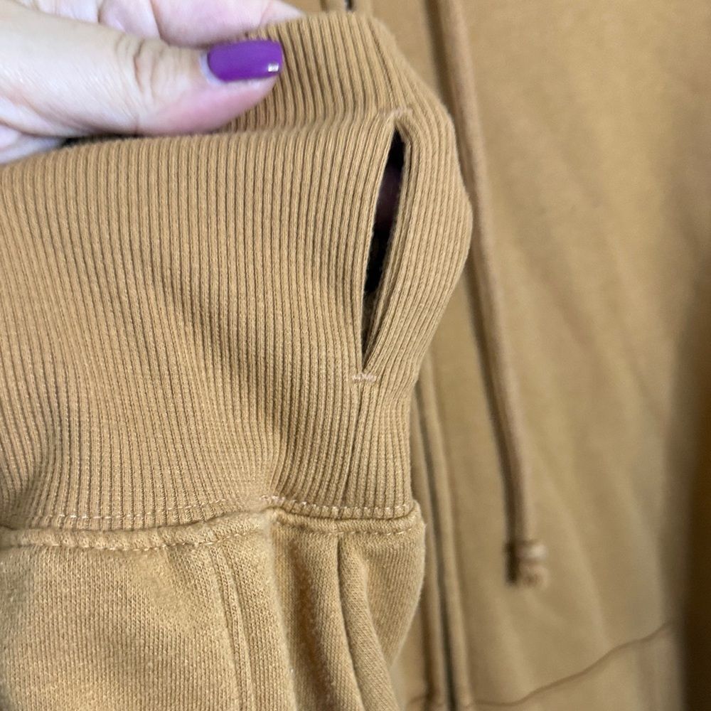 Wild Fable women’s Carmel Tan Hoodie- size large - Picture 3 of 5